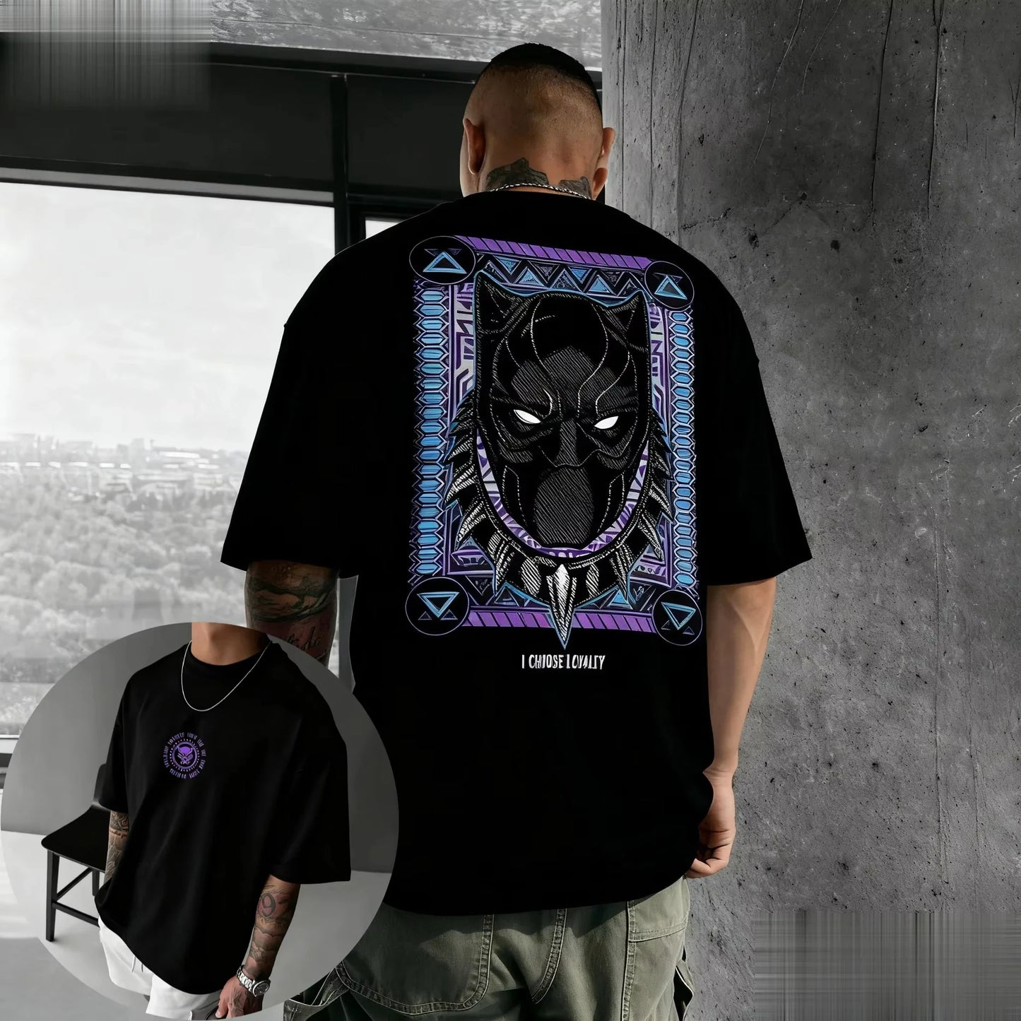 Black Panther Plus Size Hoodie