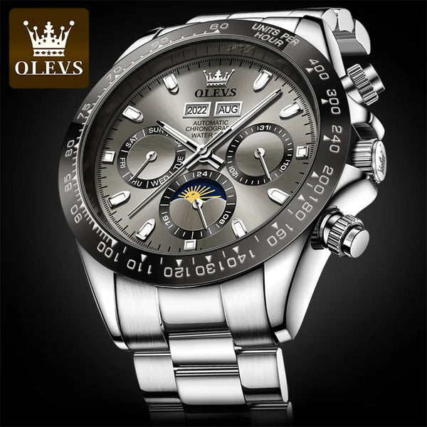 Elegante reloj de pulsera para hombre