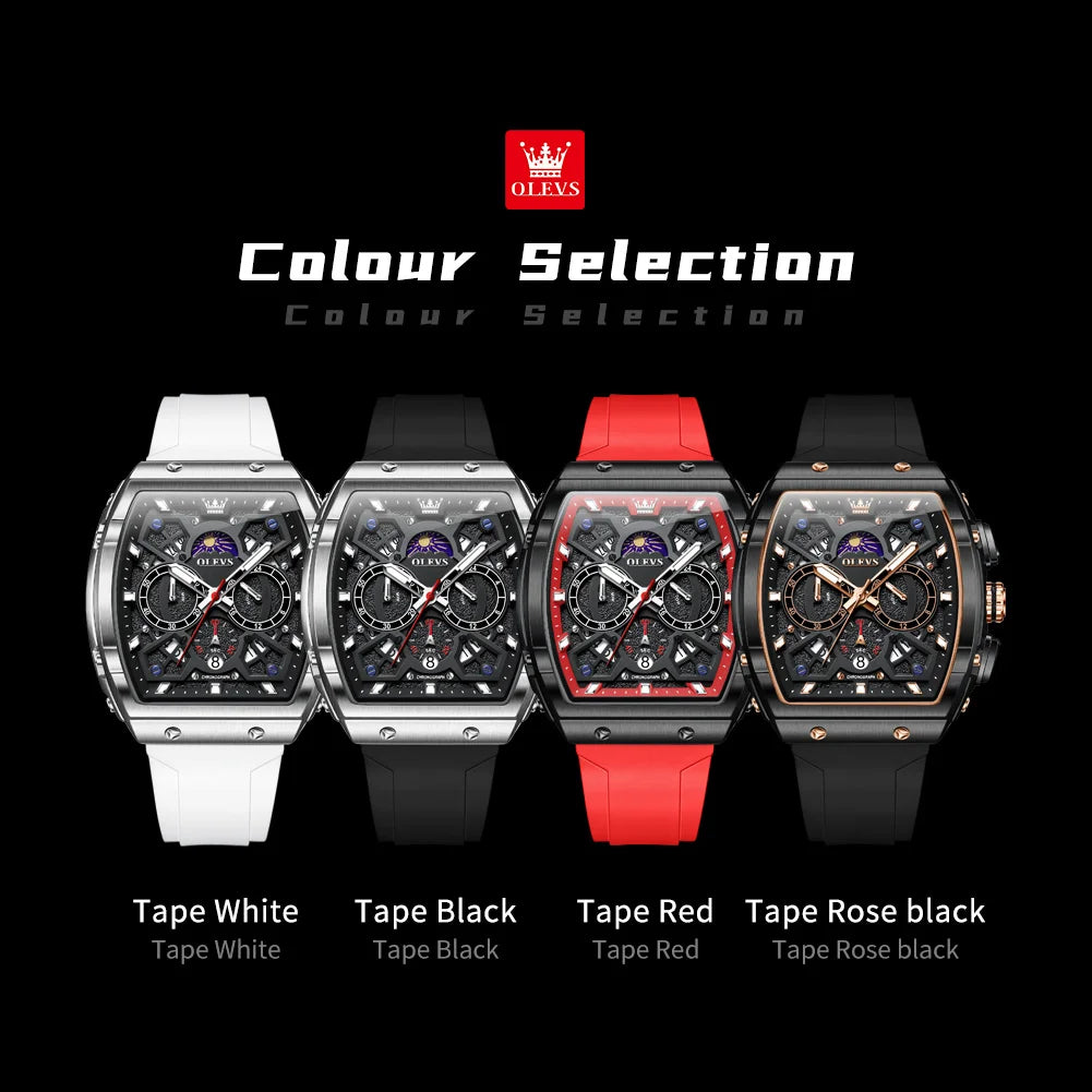 Elegant Glow Men's Watch