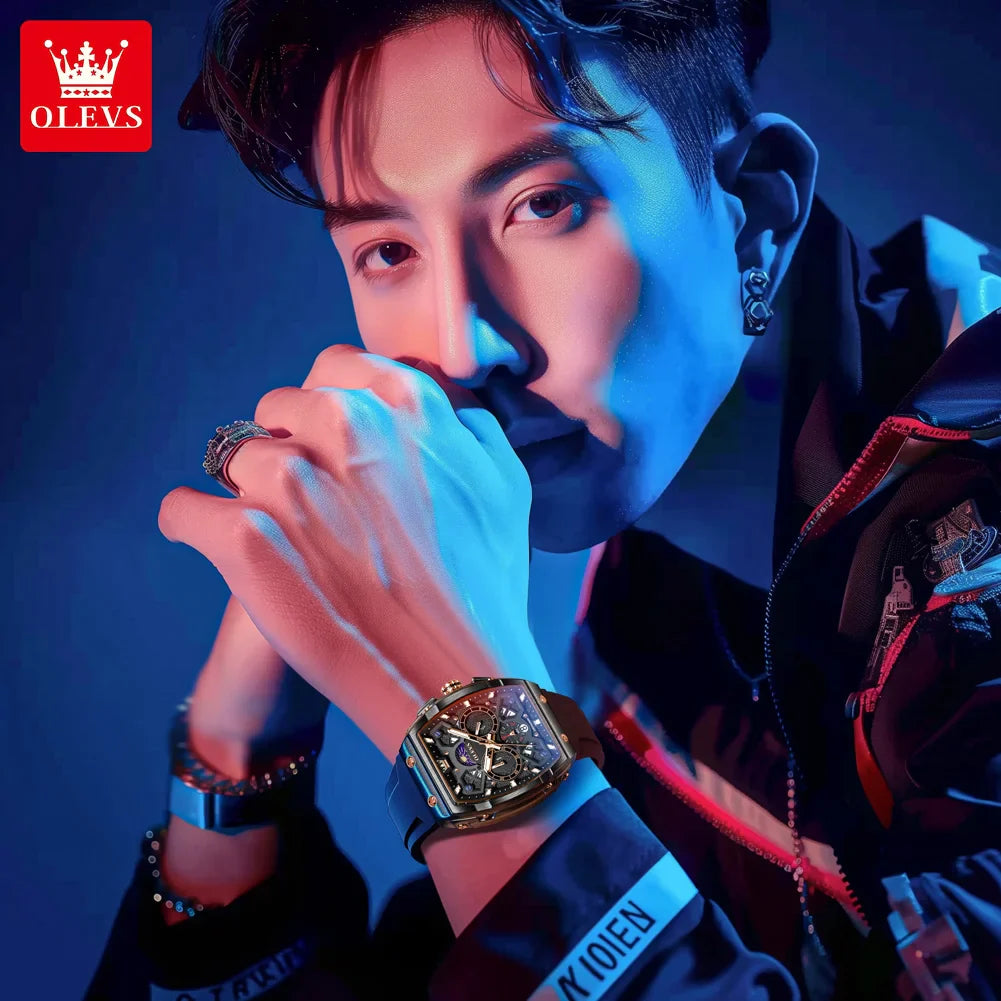Elegant Glow Men's Watch